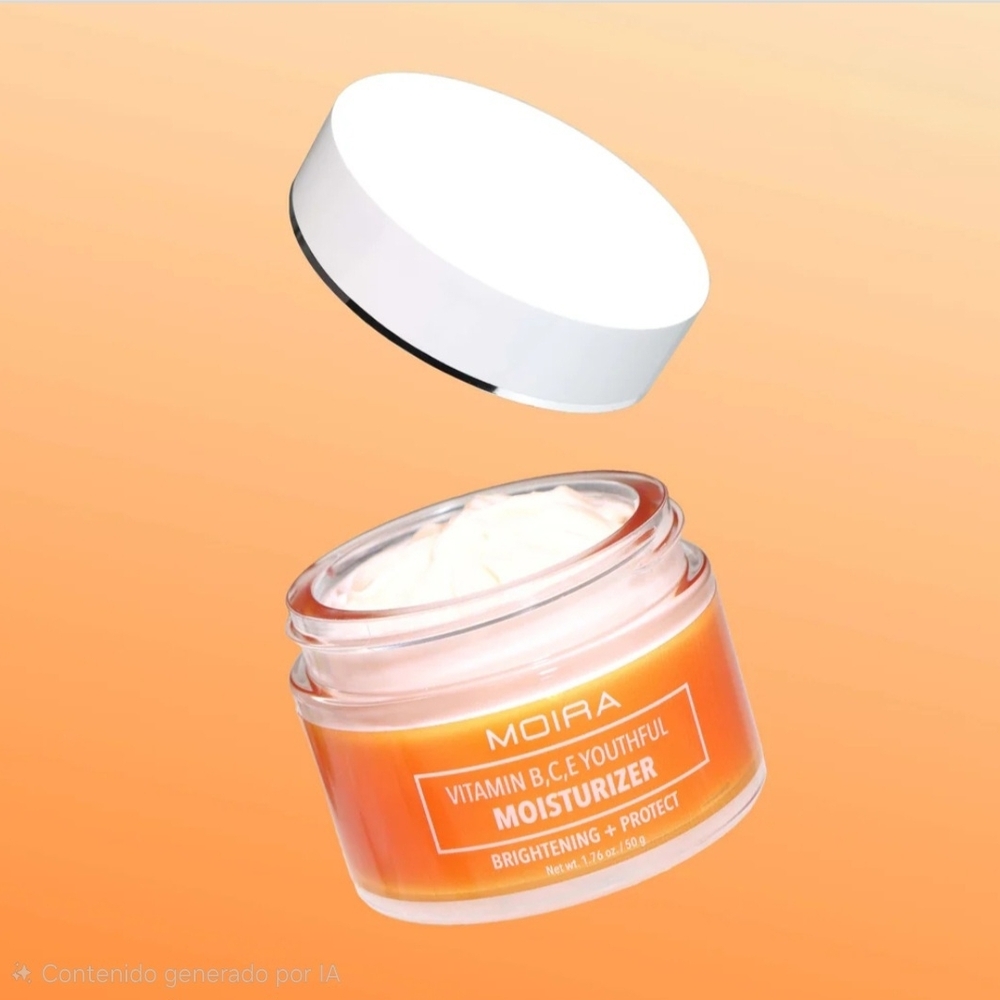 Moira Vitamin B,C,E Youthful  Moisturizer Brightening & Protect Made in Korea